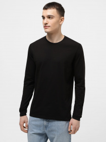 Лонгслив Piazza Italia модель 07537_black Фото