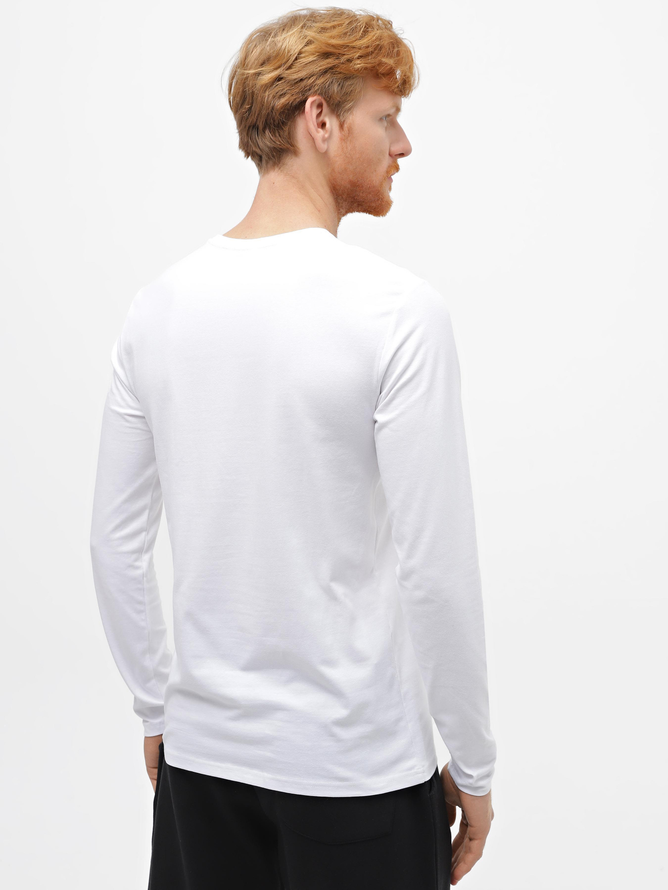 Лонгслив Piazza Italia модель 07537_white Фото