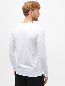 Лонгслів Piazza Italia модель 07537_white Фото