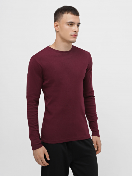 Лонгслів Piazza Italia модель 07540_plum Фото