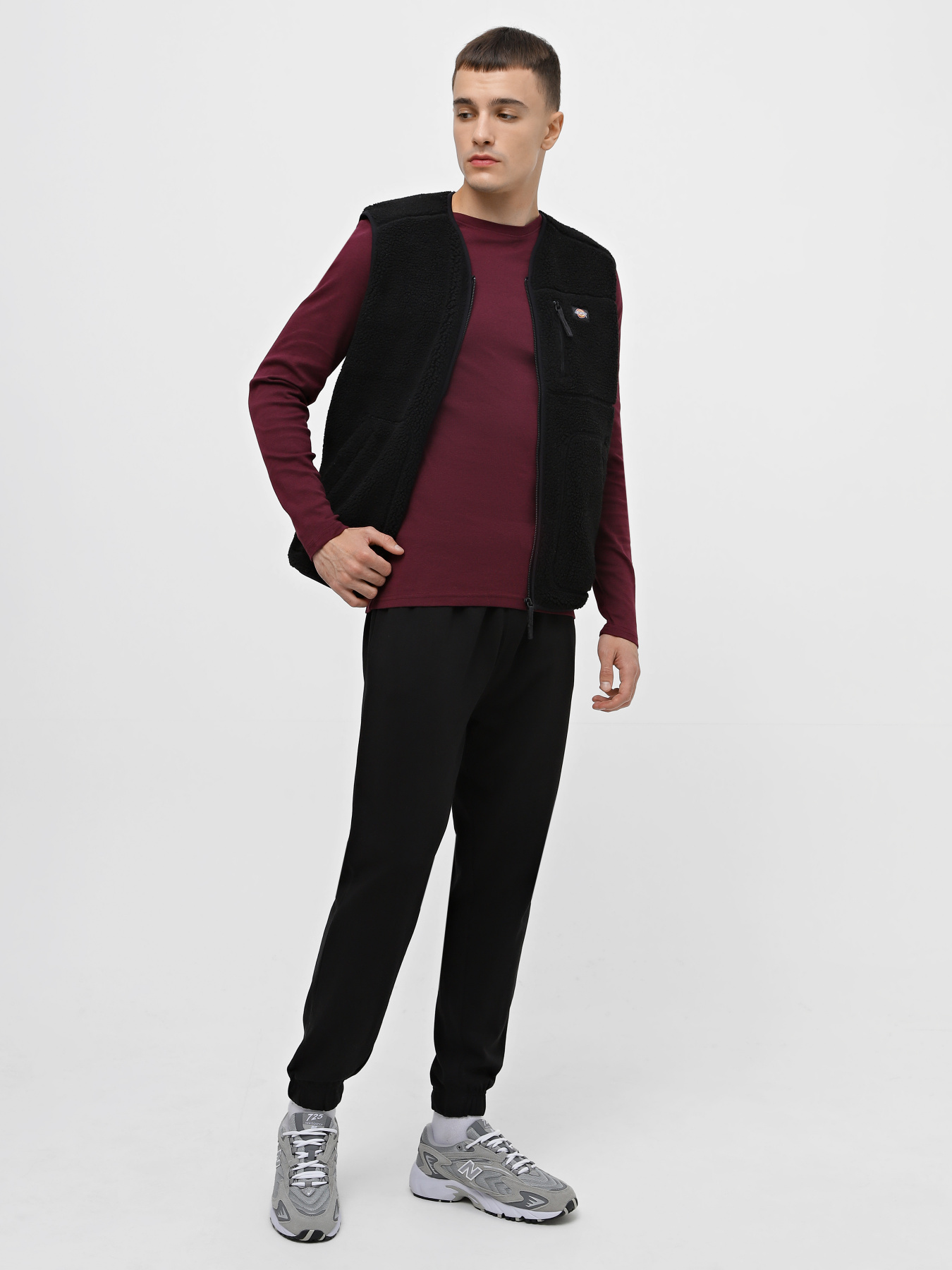 Лонгслів Piazza Italia модель 07540_plum Лонгслів Piazza Italia модель 07540_plum Фото