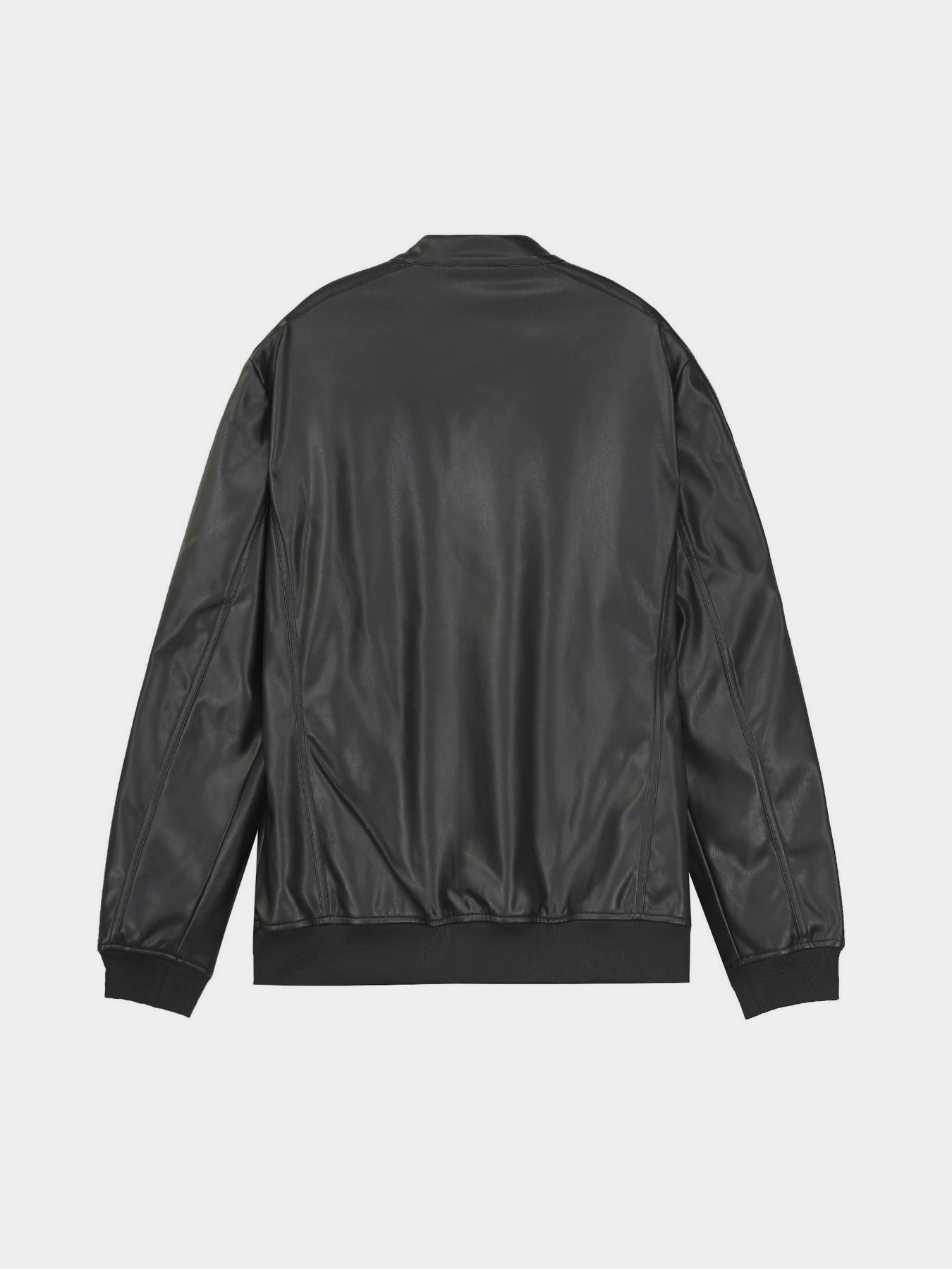 Куртка кожаная Piazza Italia модель 07556_black Фото