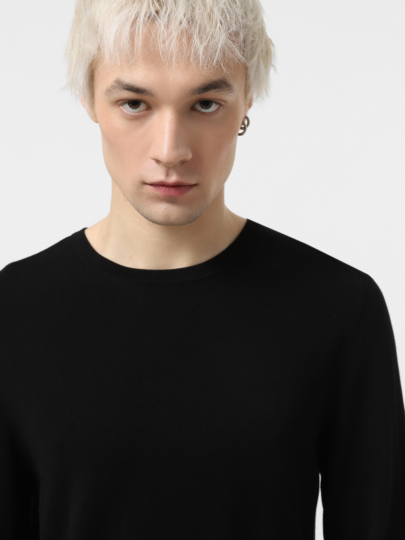 Джемпер Piazza Italia модель 07561_black Джемпер Piazza Italia модель 07561_black Фото