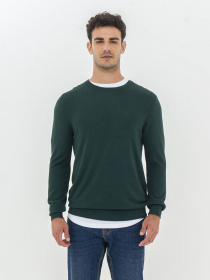 Джемпер Piazza Italia модель 07561_green Фото