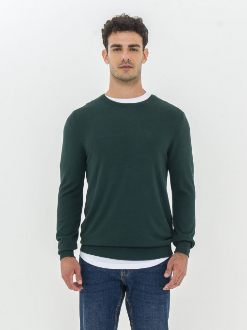 Джемпер Piazza Italia модель 07561_green Фото