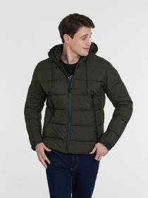 Демисезонная куртка Piazza Italia модель 38853_army Фото