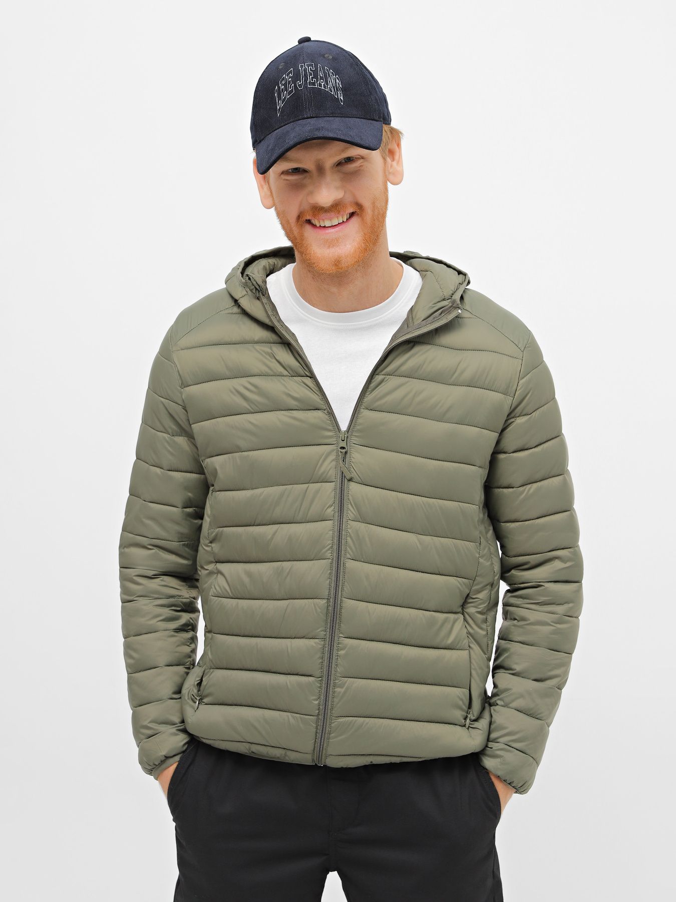 Демисезонная куртка Piazza Italia модель 07562_army Фото