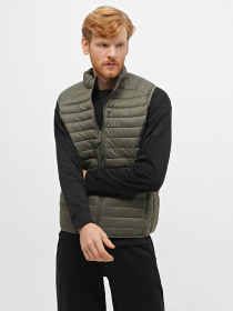 Утеплений жилет Piazza Italia модель 07563_army Фото