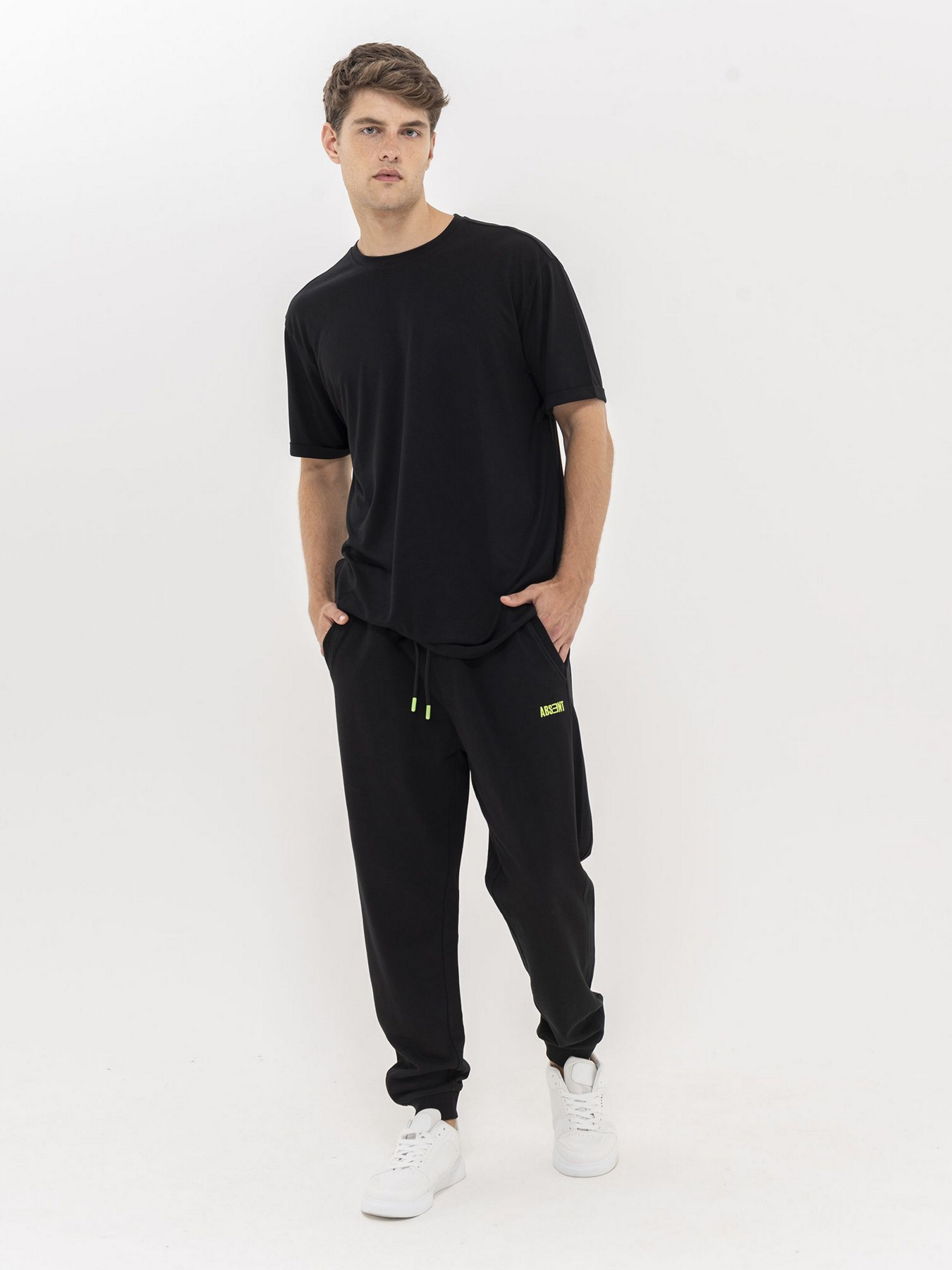 Джоггеры Piazza Italia модель 07705_black Фото