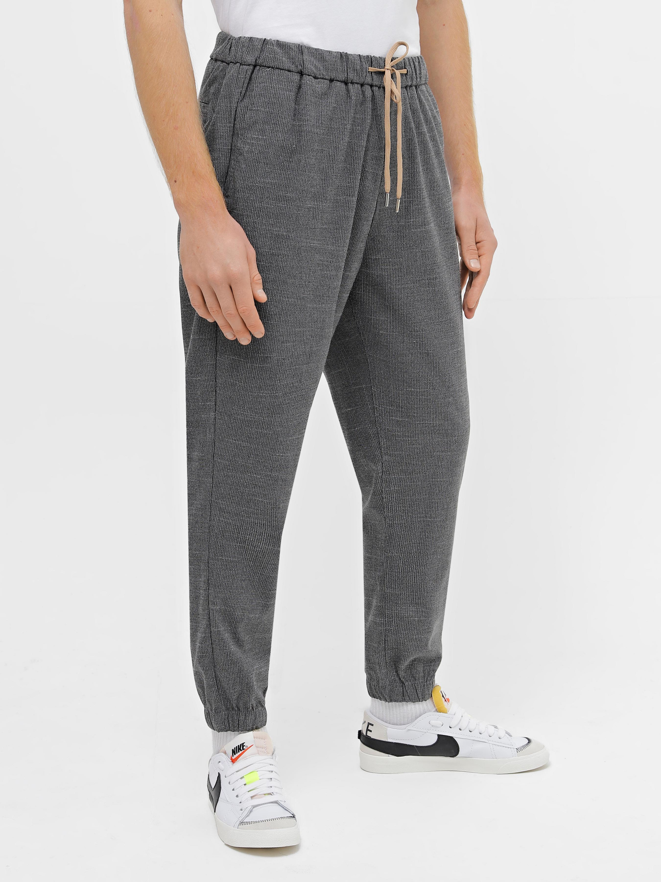 Джоггеры Piazza Italia модель 07717_Antracite melange Фото