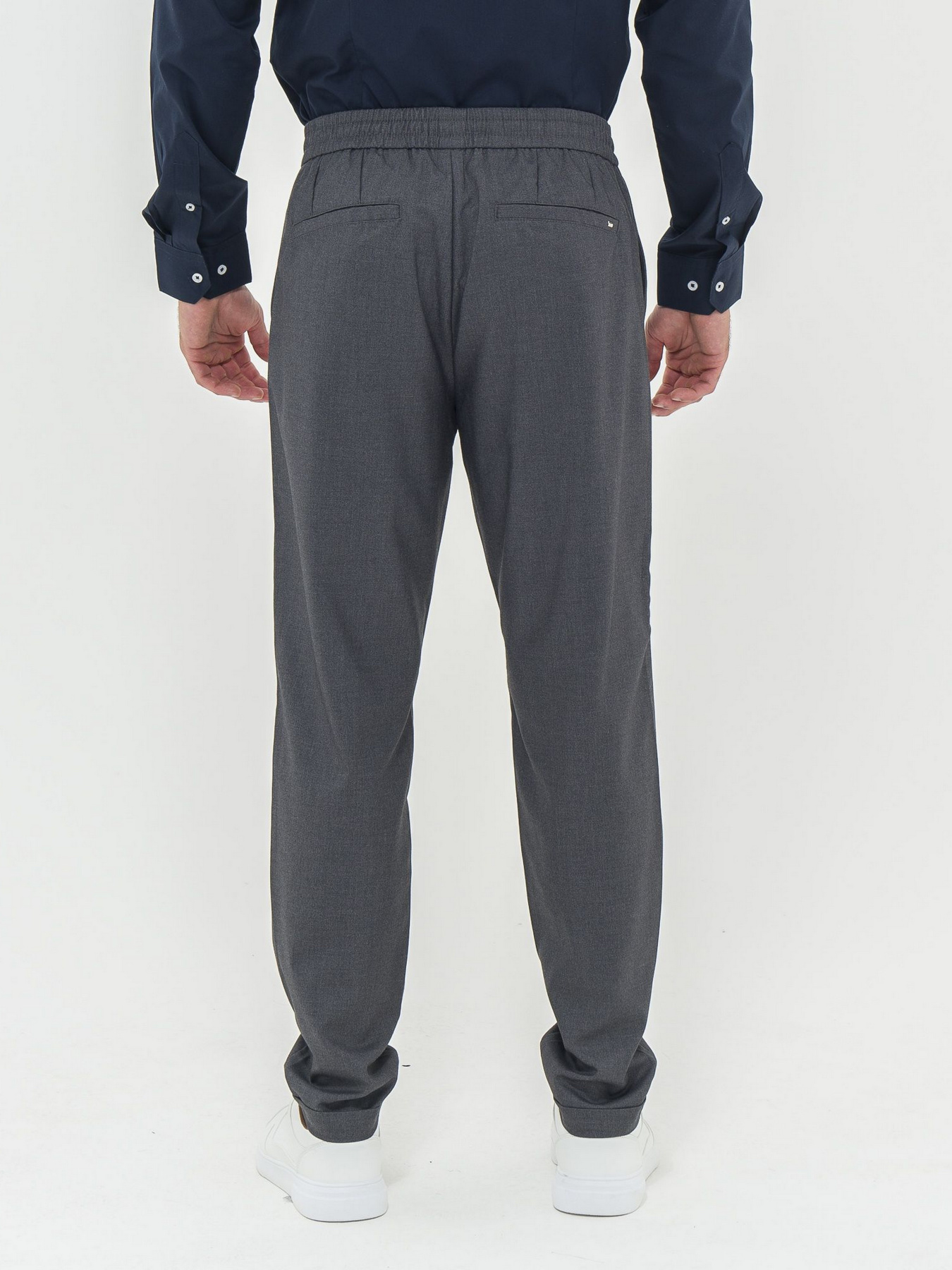 Брюки повседневные Piazza Italia модель 07718_Antracite melange Фото