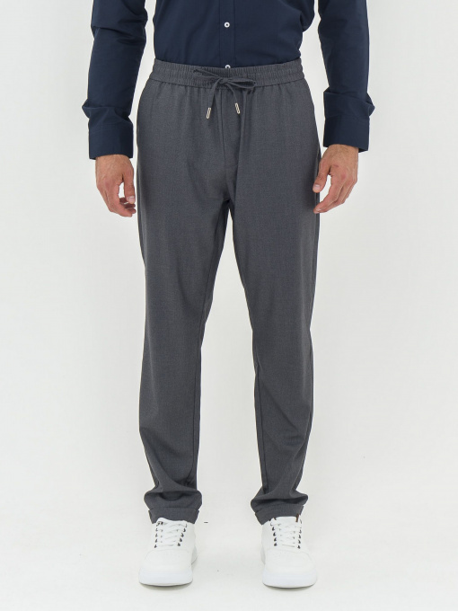 Брюки повседневные Piazza Italia модель 07718_Antracite melange Фото