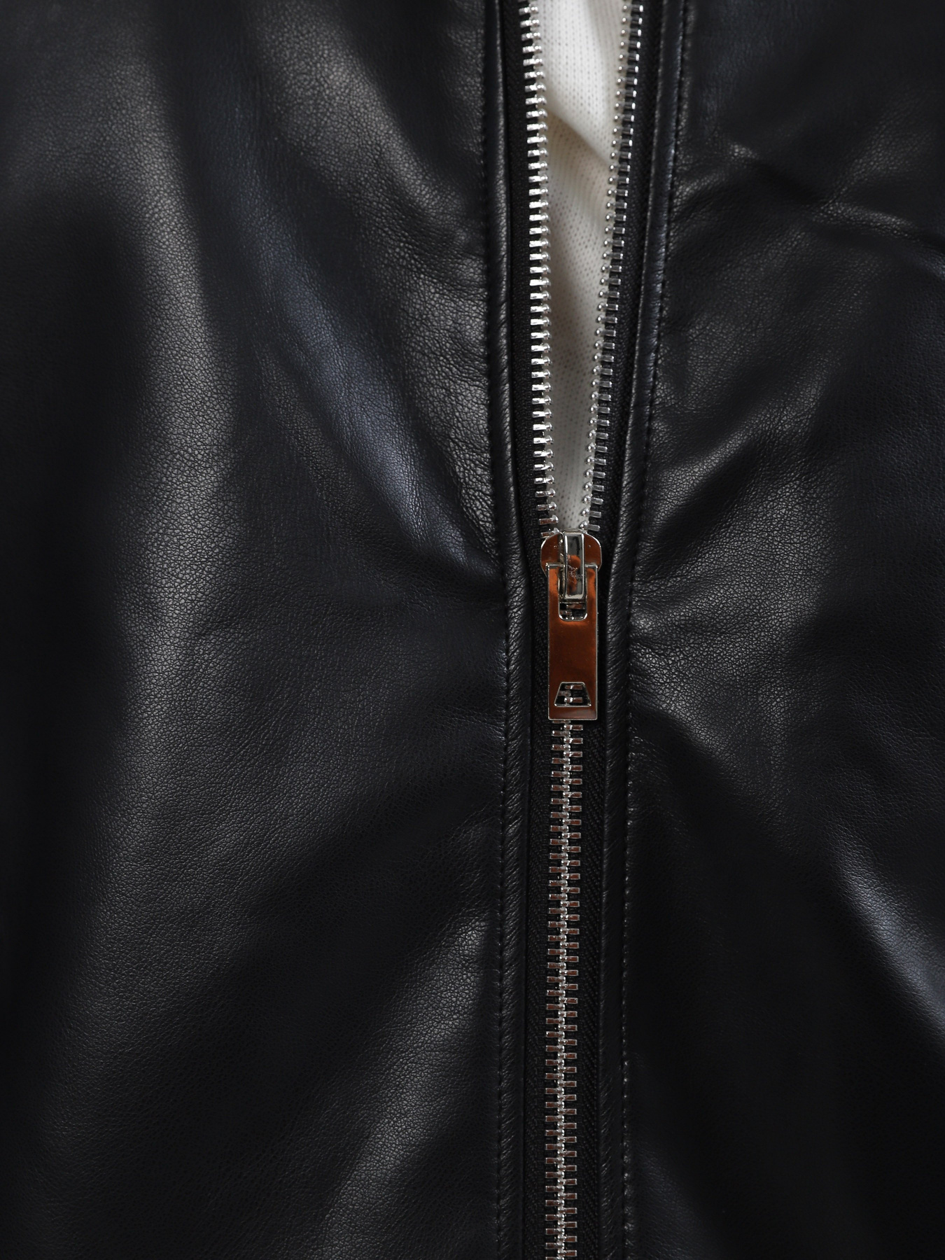 Шкіряна куртка Piazza Italia модель 08422_black Фото