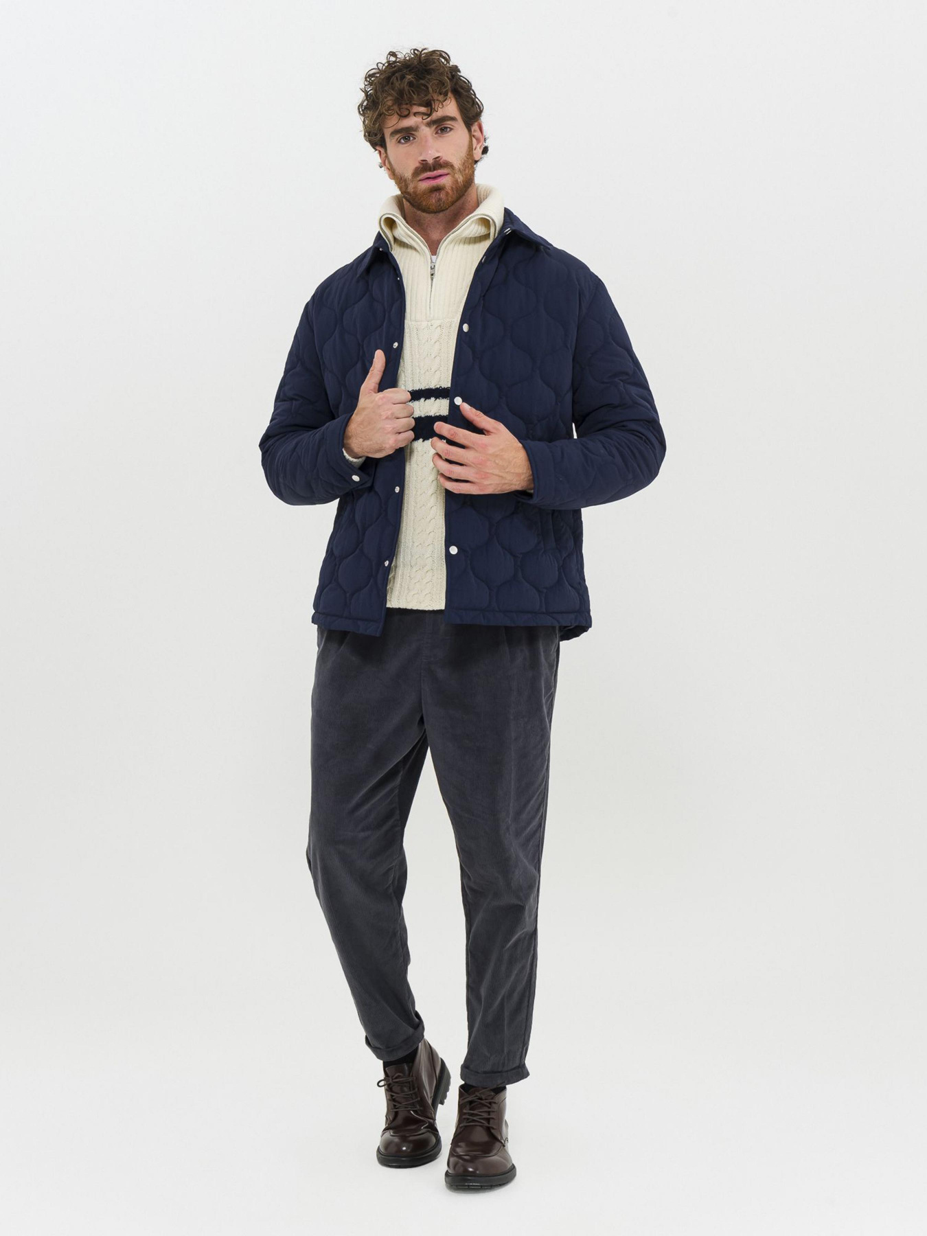 Демисезонная куртка Piazza Italia модель 08837_blue Фото