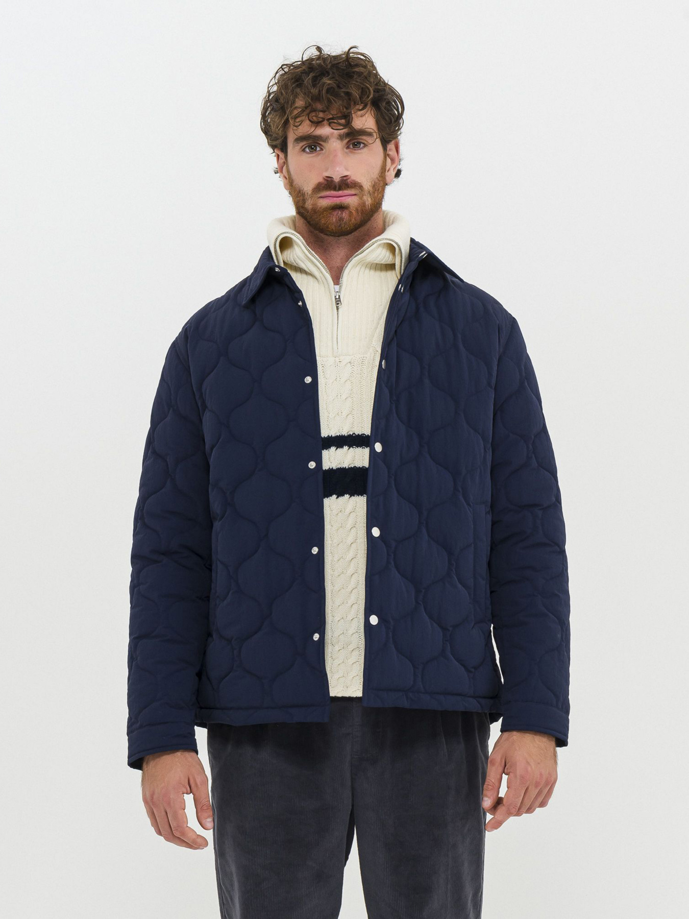 Демисезонная куртка Piazza Italia модель 08837_blue Фото