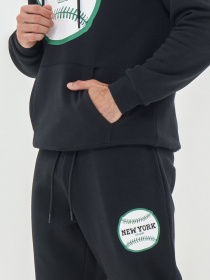 Джоггеры Piazza Italia модель 09191_black Фото