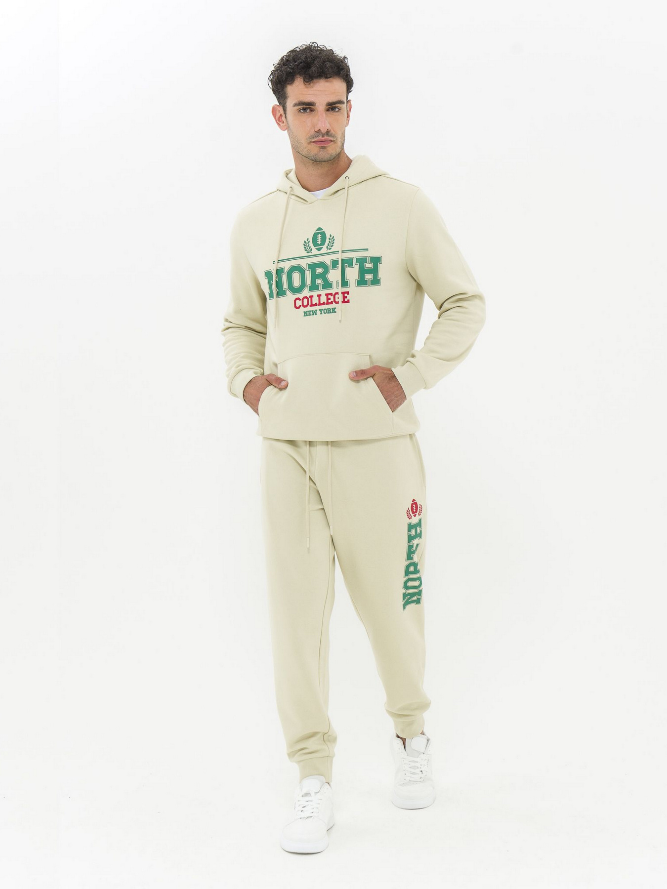 Джоггеры Piazza Italia модель 09191_mastic Фото