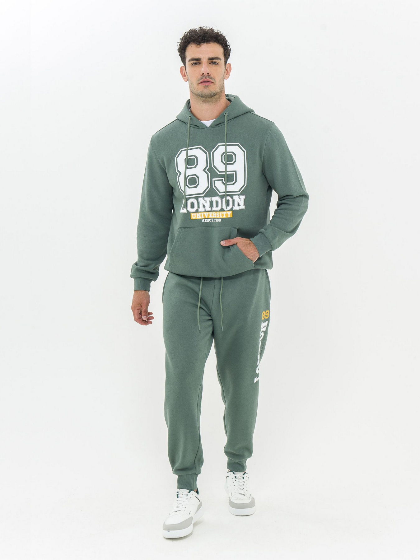 Джоггеры Piazza Italia модель 09191_green Фото