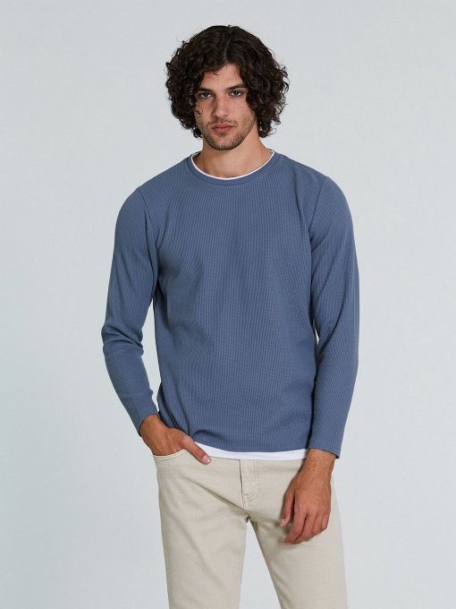 Джемпер Piazza Italia модель 69266_blue Фото