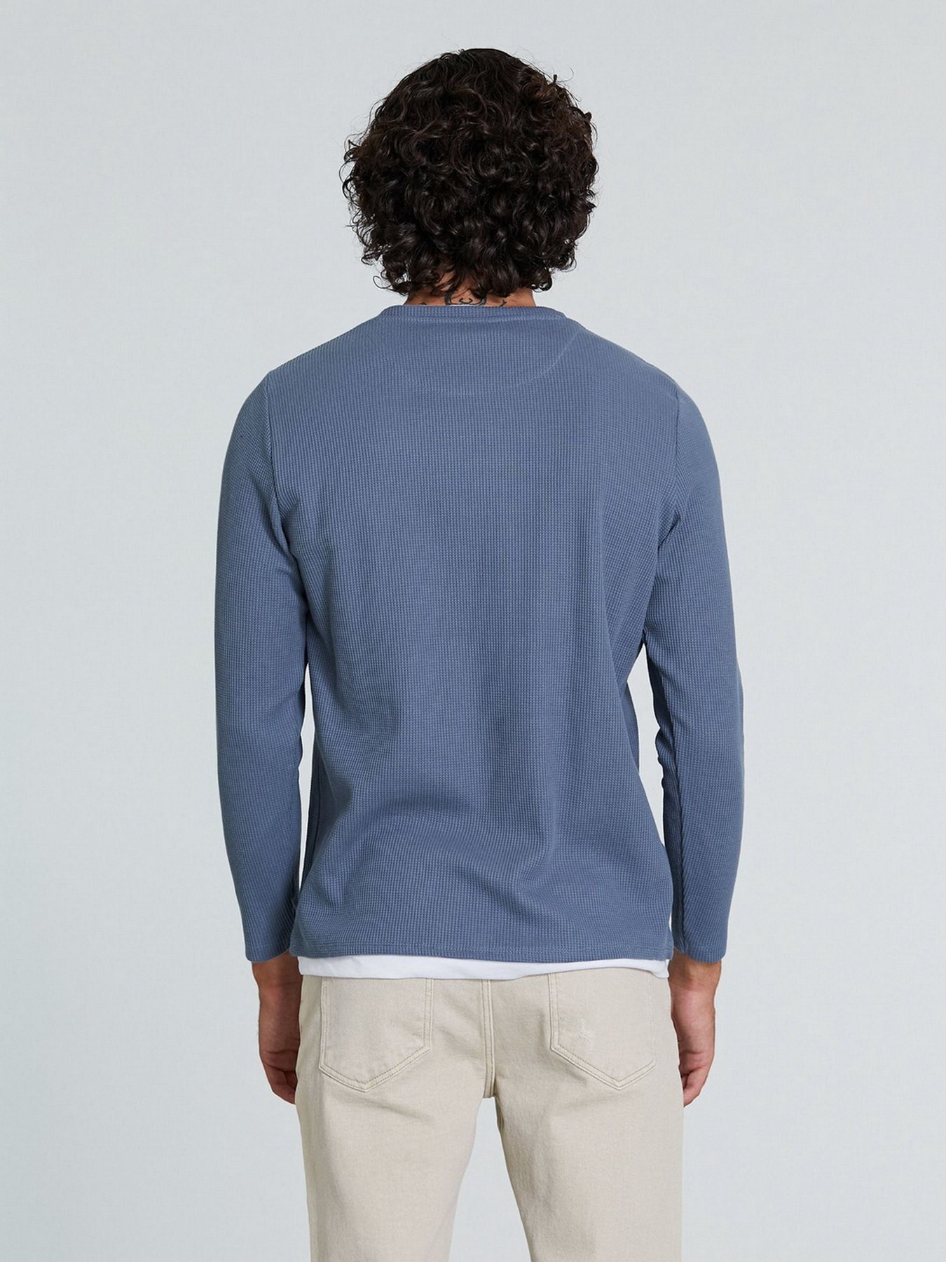 Джемпер Piazza Italia модель 69266_blue Фото