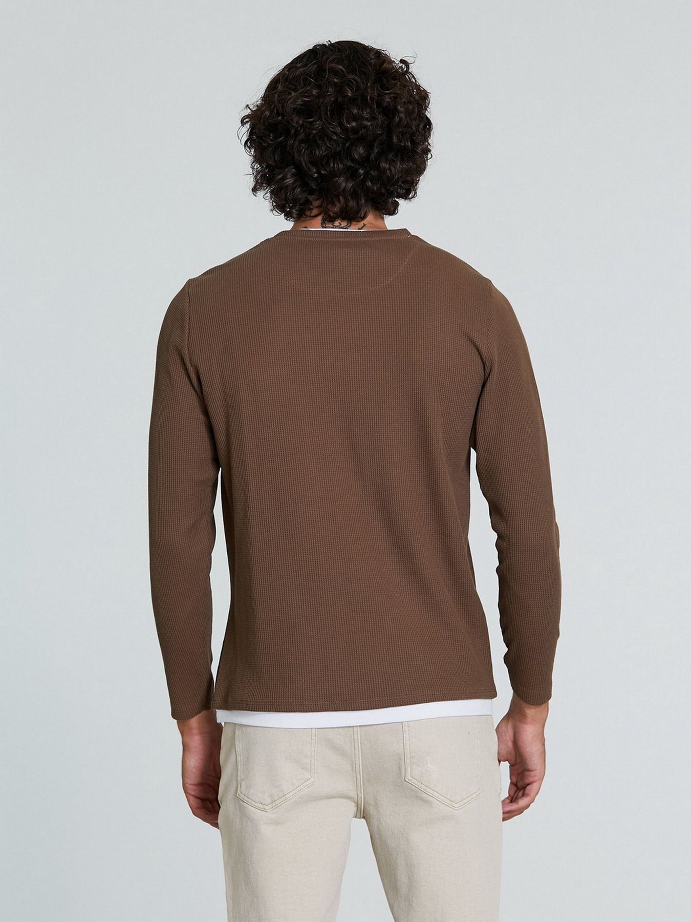 Джемпер Piazza Italia модель 69266_mud Фото