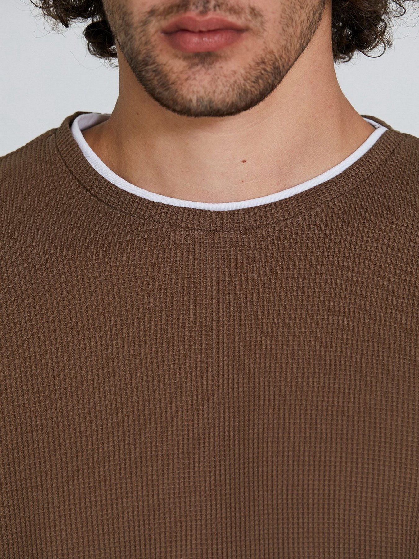 Джемпер Piazza Italia модель 69266_mud Фото