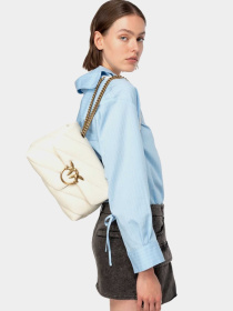 Кросс-боди PINKO Love Puff Classic Cl Sheep Nappa модель 100038-A0F2 Z14Q Фото