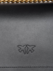 Крос-боді PINKO Love One Mini Dc Vitello Seta модель 100074-A0F1 Z99Q Фото