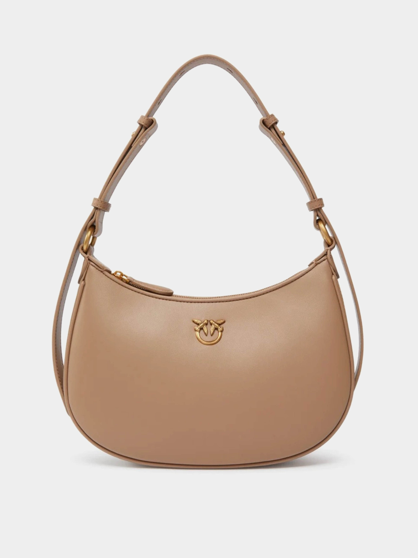 Хобо PINKO Half Moon Mini Fl Vitello Seta модель 102790-A0F1 D01Q Фото