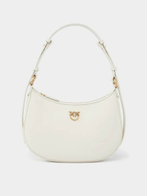 Хобо PINKO Half Moon Mini Fl Vitello Seta модель 102790-A0F1 Z14Q Фото