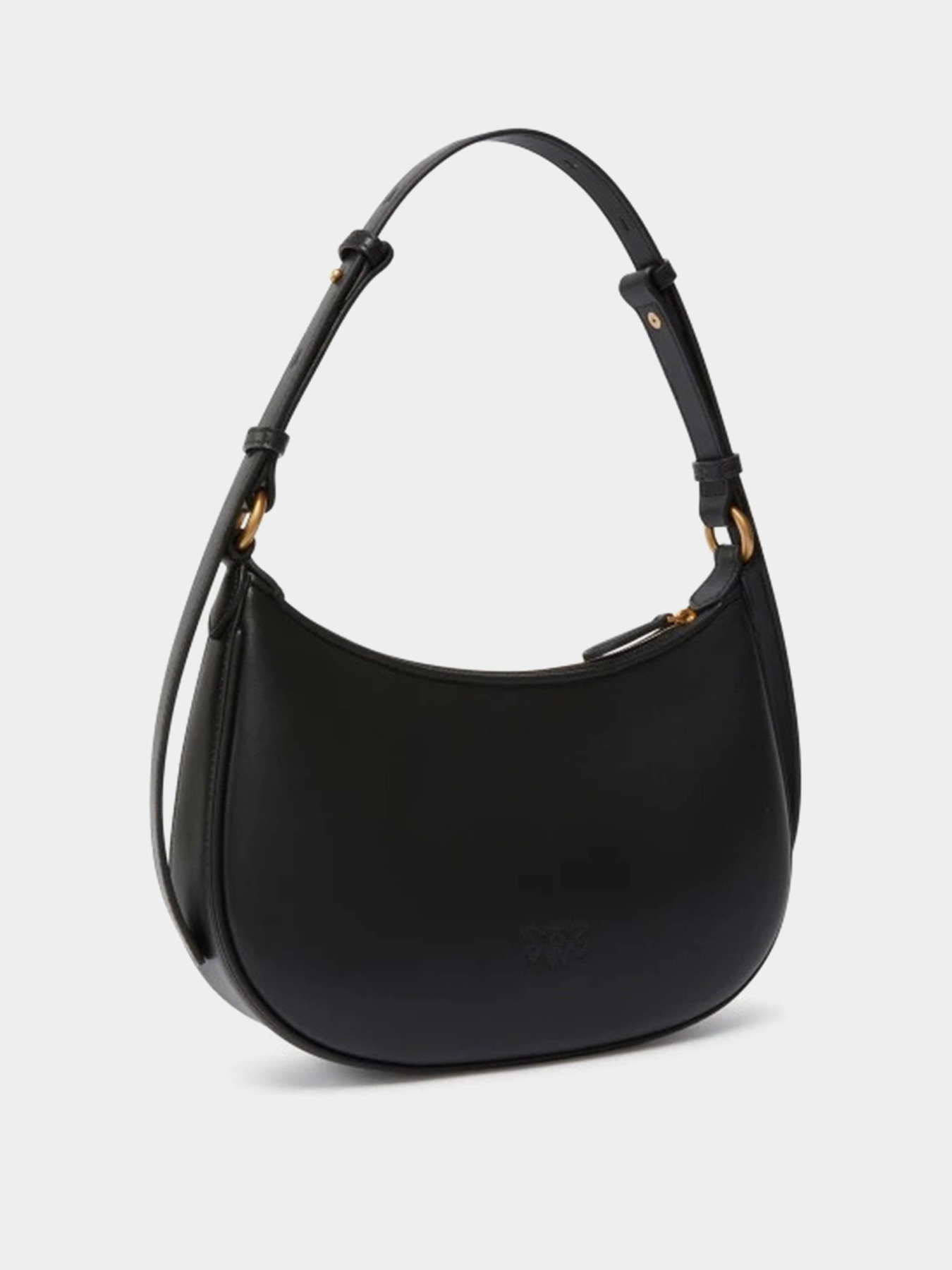 Хобо PINKO Half Moon Mini Fl Vitello Seta модель 102790-A0F1 Z99Q Фото