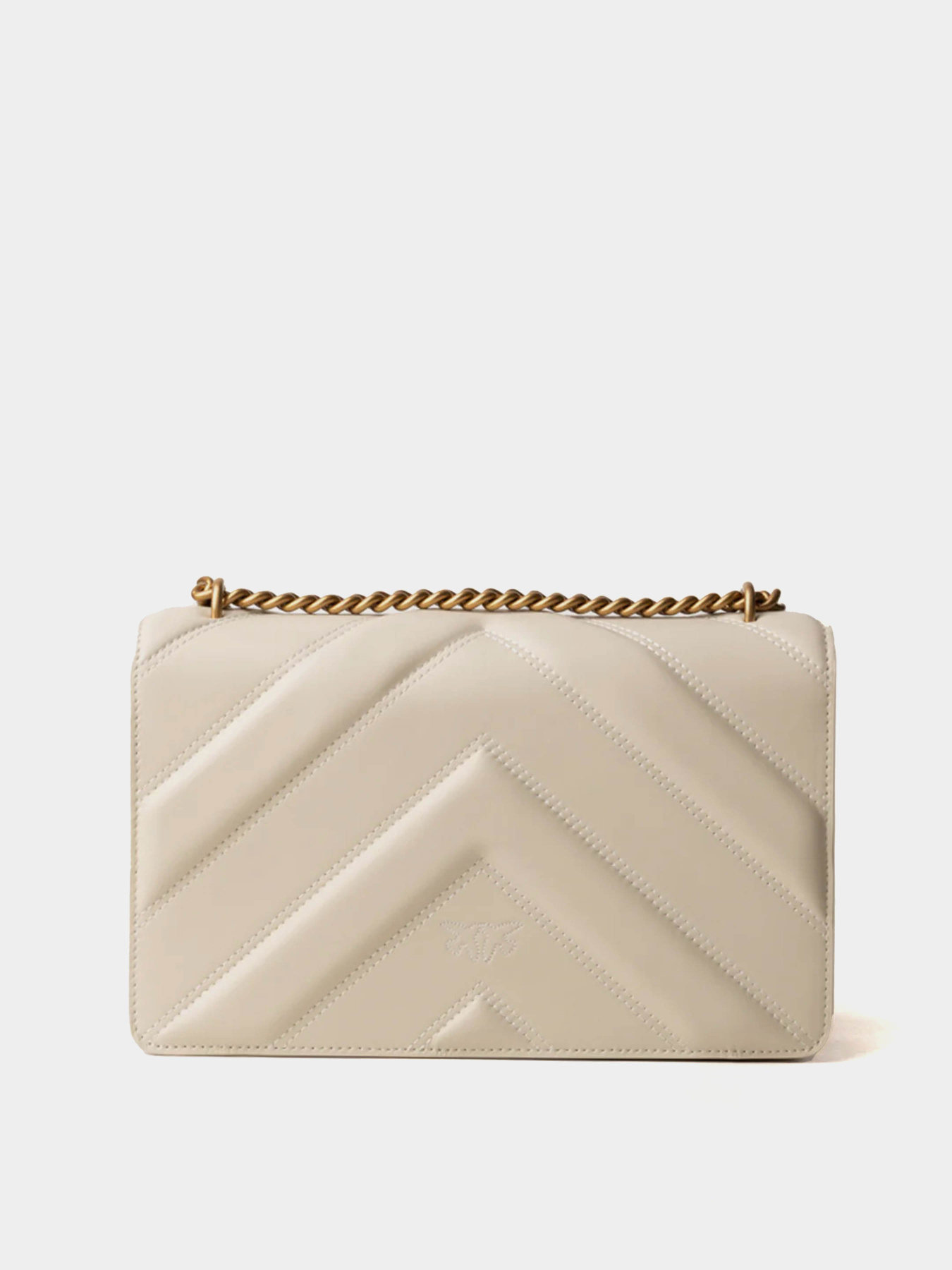 Кросс-боди PINKO Love One Classic Light Dc Intarsio Nappa + Suede + Seta модель 104549-A26Z Z14Q Фото