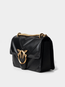 Крос-боді PINKO Love One Mini Light Dc Intarsio Nappa + Suede + Seta модель 104550-A26Z Z99Q Фото