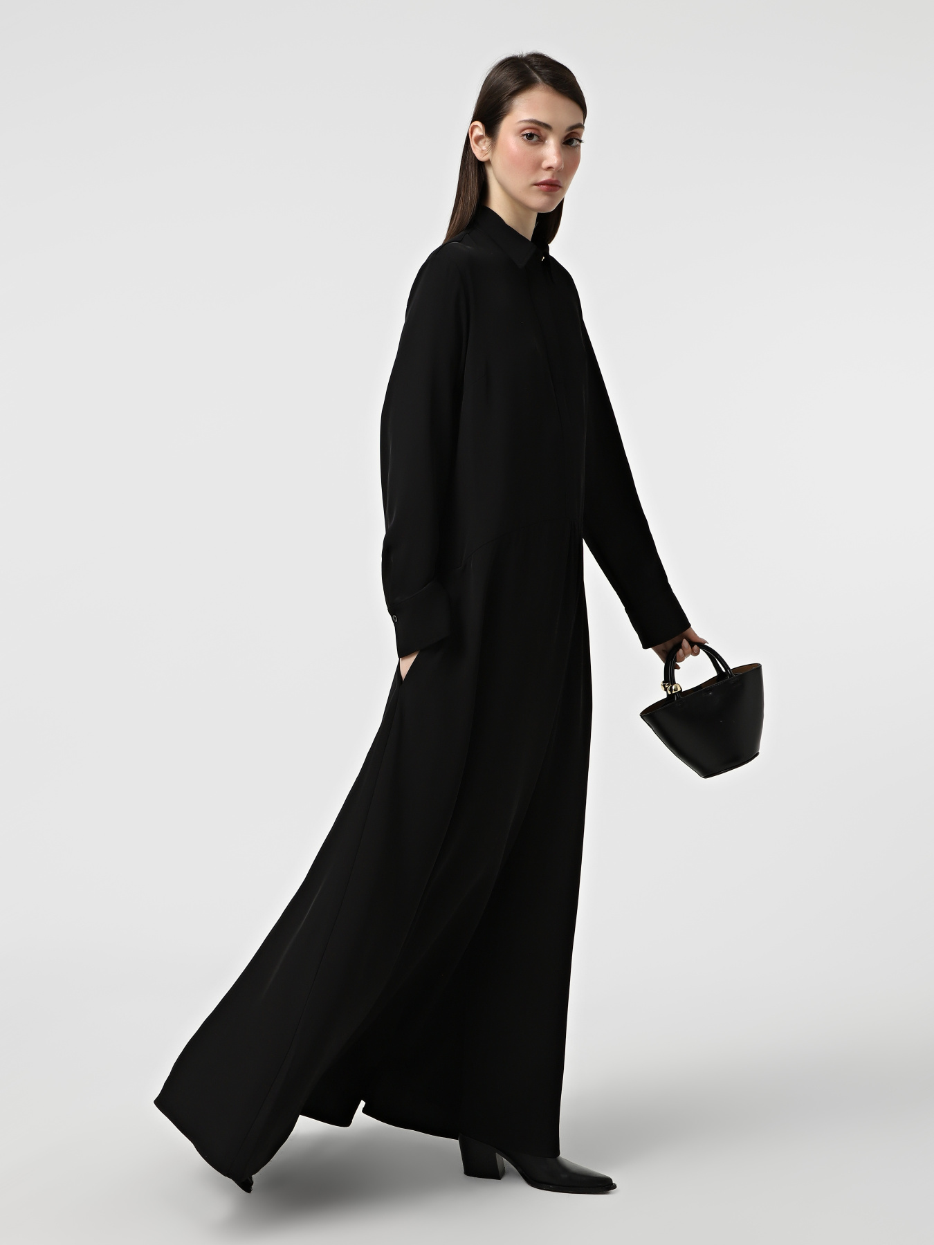 Платье макси PINKO модель 105597-A2U2 Z99 Фото