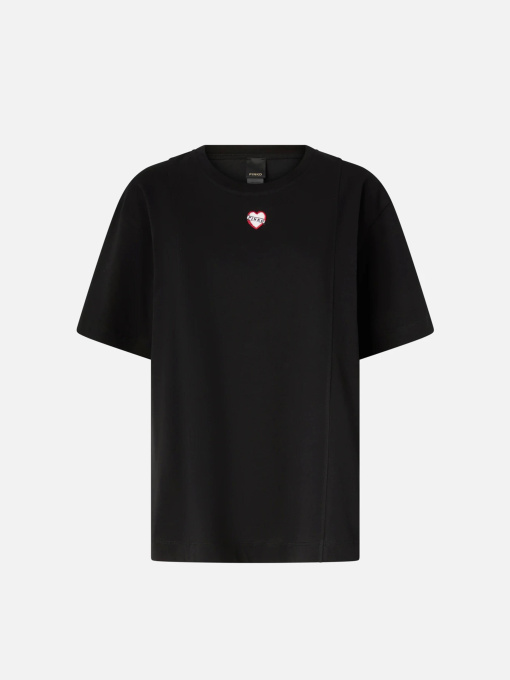 Футболка PINKO Logo Patch модель 105665-A2IB Z99 Фото