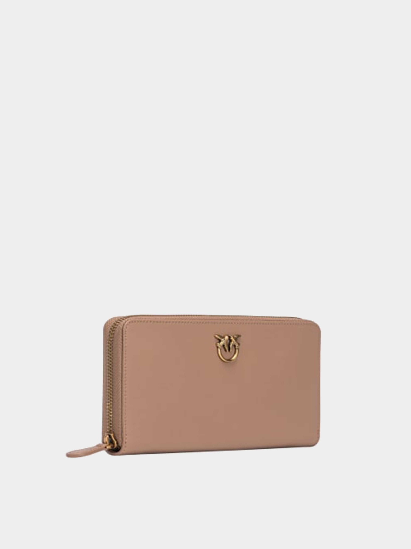 Гаманець PINKO Ryder Zip Around Vitello Seta модель 100250-A0F1 D01Q Фото