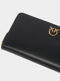 Гаманець PINKO Ryder Zip Around Vitello Seta модель 100250-A0F1 Z99Q Фото