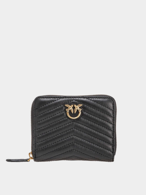 Кошелек PINKO Taylor Zip Around Sheep Nappa Chevron модель 100249-A0GK Z99Q Фото