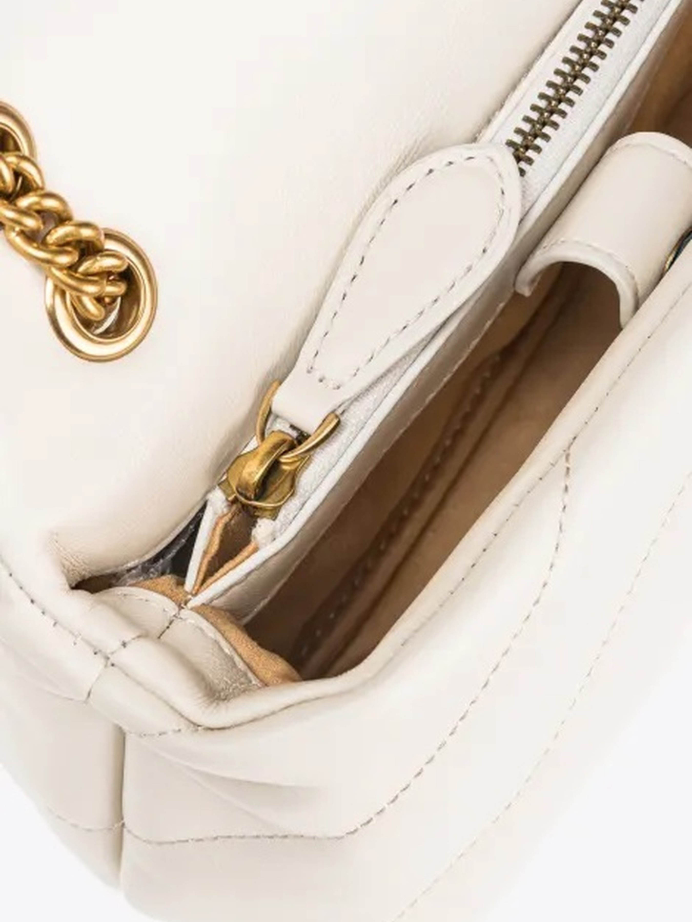 Крос-боді PINKO Love Puff Mini Cl Sheep Nappa модель 100039-A0F2 Z14Q Фото