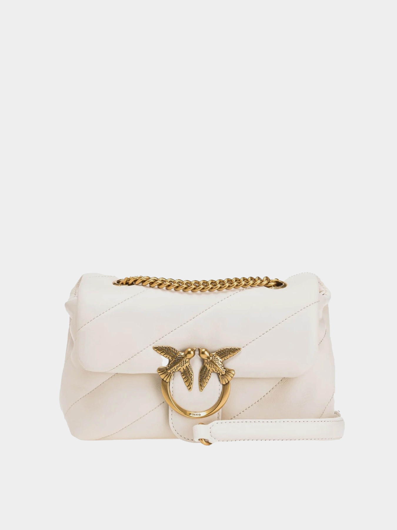 Крос-боді PINKO Love Puff Mini Cl Sheep Nappa модель 100039-A0F2 Z14Q Фото