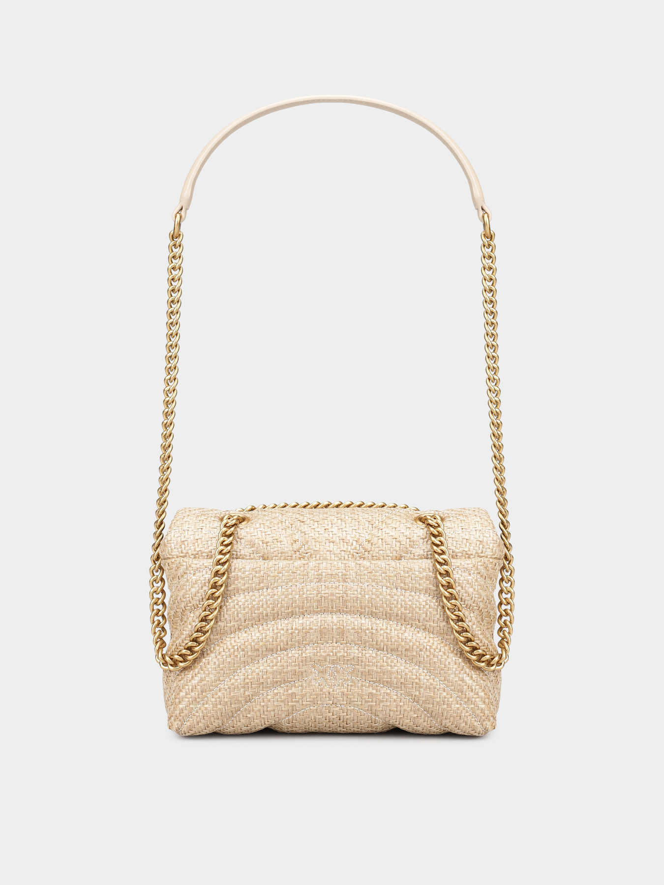 Кросс-боди PINKO Love Puff Mini Cl Rafia Butterfly Quilt модель 100039-A2C8 C50Q Фото