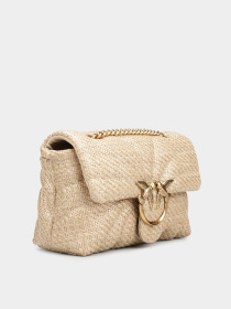 Крос-боді PINKO Love Puff Mini Cl Rafia Butterfly Quilt модель 100039-A2C8 C50Q Фото