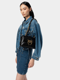 Кросс-боди PINKO Love Puff Mini Cl Sheep Nappa модель 100039-A0F2 Z99Q Фото