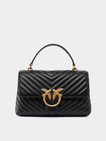 Сумка PINKO Love Lady Puff Classic Cl  Sheep Nappa Chevron модель 100043-A0GK Z99Q Фото