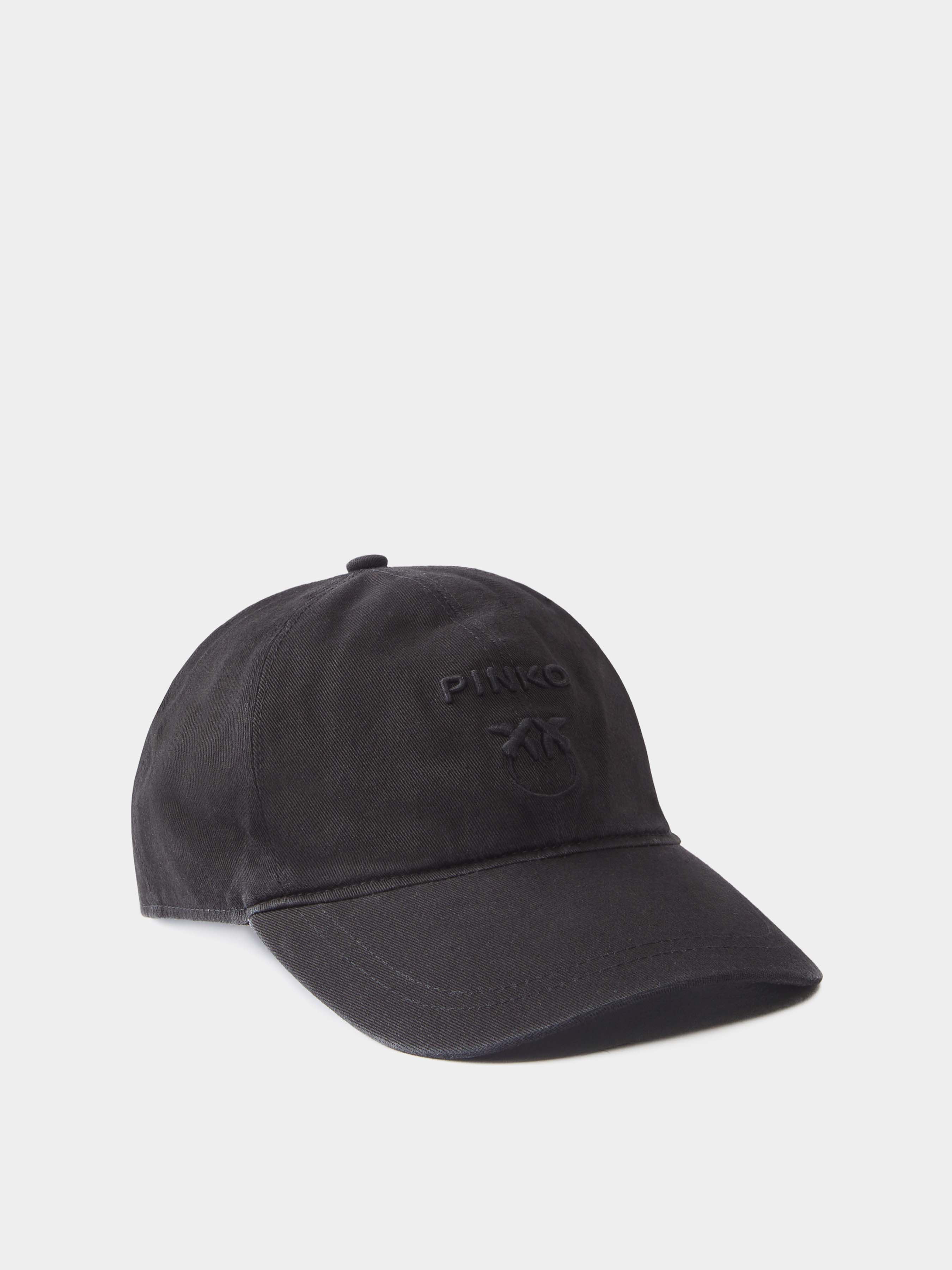 PINKO Busseto Кепка (PIN51) Жіноче, колір - Чорний, матеріал - Бавовна