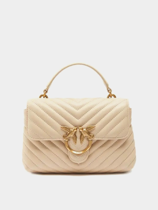 Крос-боді PINKO Love Lady Puff Classic Cl  Sheep Nappa Chevron модель 100044-A0GK C50Q Фото