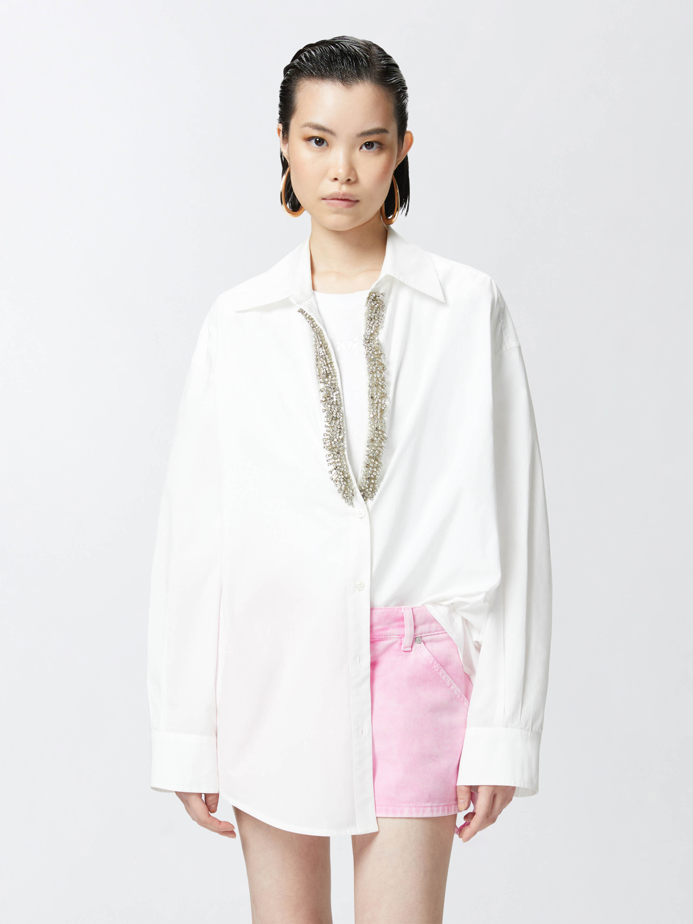 Сорочка PINKO Capirai Модель 104708-A2EU Z04 Фото