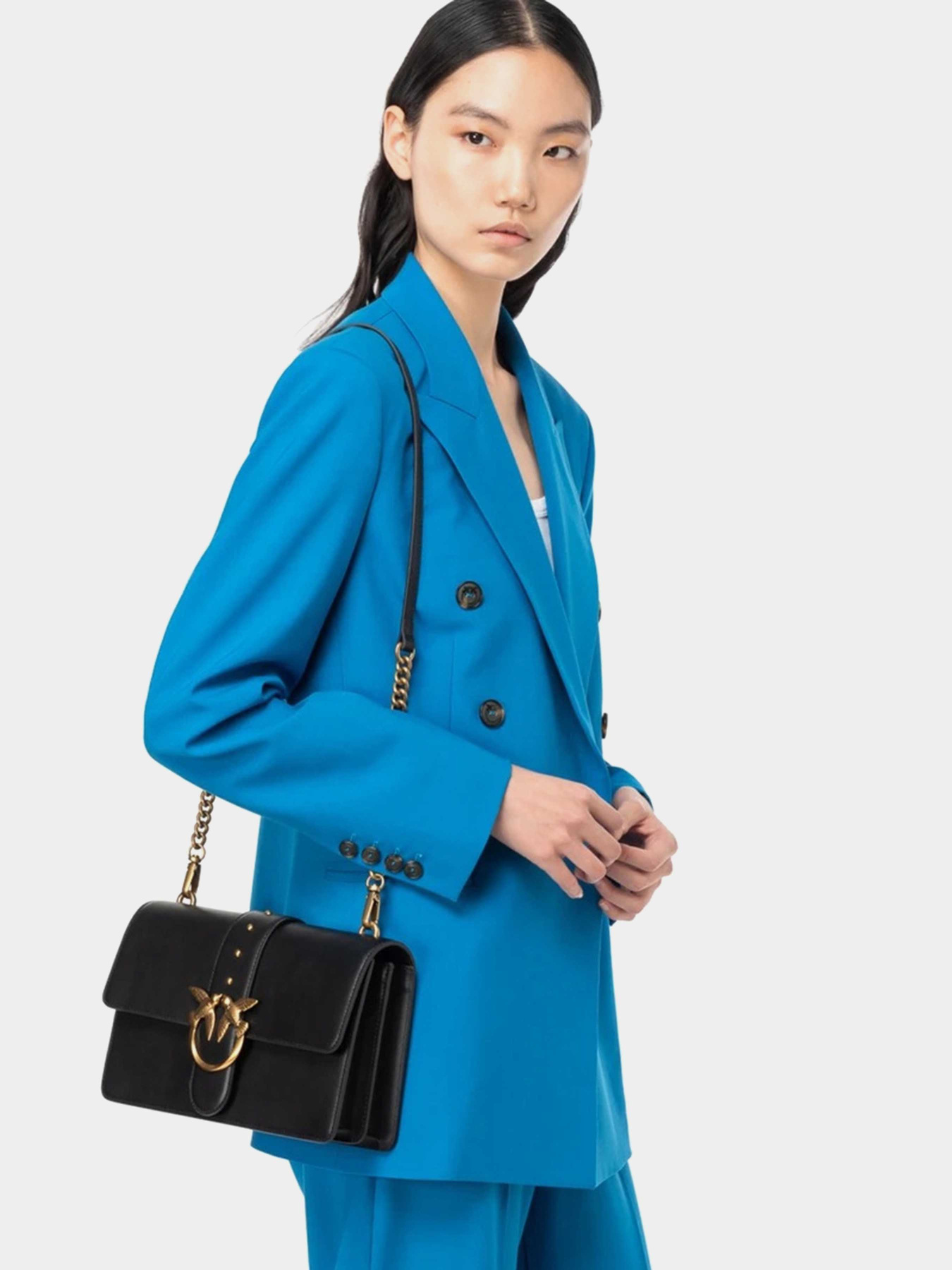 Кросс-боди PINKO Love One Classic Cl Vit.Seta модель 100053-A0F1 Z99Q Фото