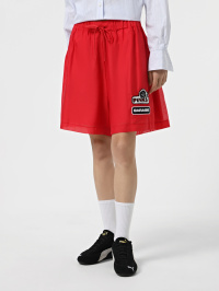 Красный - Шорты PINKO Lewis Bermuda  Voile Cotone Seta