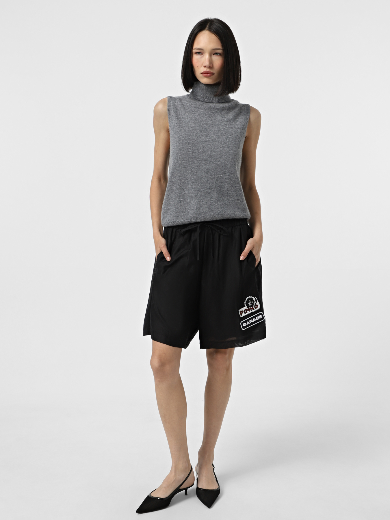 Повсякденні шорти PINKO Lewis Bermuda  Voile Cotone Seta модель 105243-A2M7 Z99 Фото